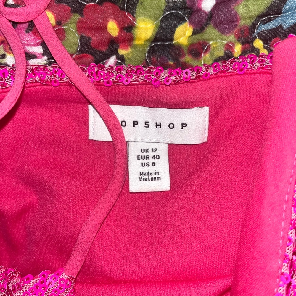 TopShop Pink Sequin Dress 🩷 - Picture 3 of 6